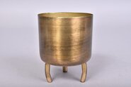 Dobra Pot Antique Gold - 10 x 12 cm