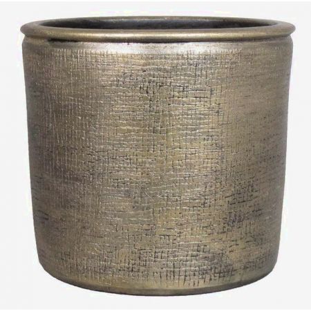 Floran Pot Ancora D14 H12 cm Industrieel Goud