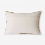 fluffy cushion white/beige (35x55) - afbeelding 2