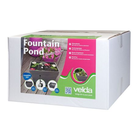 Velda Fountain Pond Square 55x55x32 cm