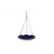 Giftbox birdbath-feeder glad blauw