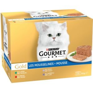 GOURMET GOLD Mse Mixed Rund (24x85g)