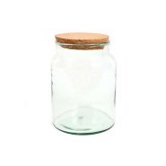 Halfopen terrarium fles S