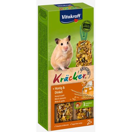 Hamsterkracker honing/spelt 2in1