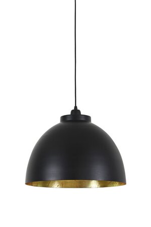 Hanglamp KYLIE Zwart/Goud - 45 x 45 x 32 cm