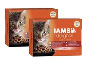 Iams Delights pouch adult land&sea coll gravy mp 12x85gr