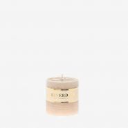 Kaars Pillar beige 7x7cm