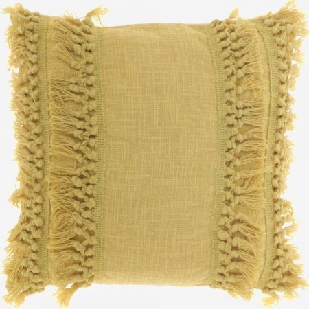 Kussen Saba 45x45cm soft yellow