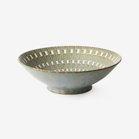 kyoto ceramics: japanese ceramic salad bowl