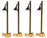 Lemax Rustic street lamp, set of 4, B/O (4,5V)