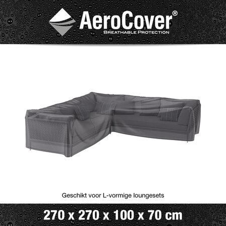 Lounge cover L 270x270x100xH70 - afbeelding 3