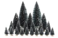 Luville Bristle tree assorted (21 st.) - Ø 8 x H 22 cm