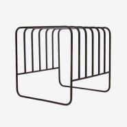 metal wire plate rack matt black - afbeelding 1