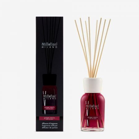 Millefiori Milano Reed Diffuser  Grape Cassis