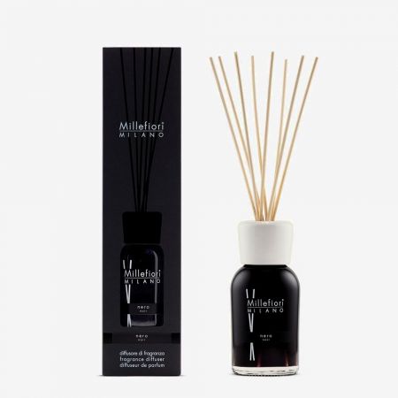 Millefiori Milano Reed Diffuser  Nero