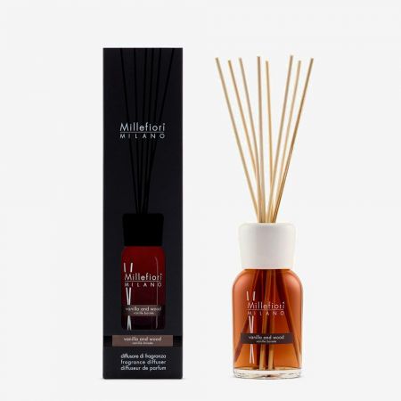 Millefiori Milano Reed Diffuser  Vanilla & Wood