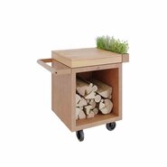 OFYR Mise en Place Table Corten 65 PRO Teak Wood