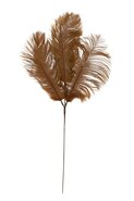 Ornament 3 Veren FEATHER Karamel - 30 x 1 x 59 cm