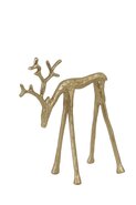 Ornament DEER Goud - 17,5 x 8,5 x 20 cm - afbeelding 1