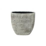 Planter Anne white earth D32x14 H30