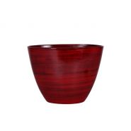 Planter Cresta donkerrood D45x20 H35