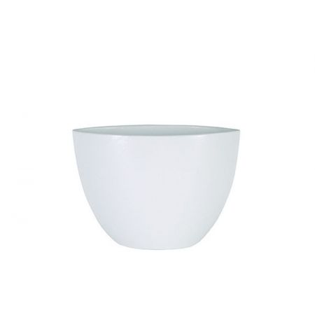 Planter Cresta pure white D33x17 H24