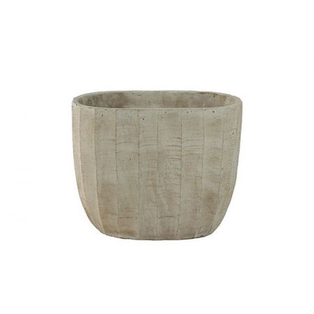 Planter Ellis sand D26x15 H21