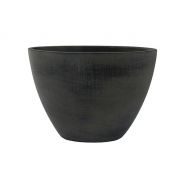 Planter Esra grafiet D33x16 H25