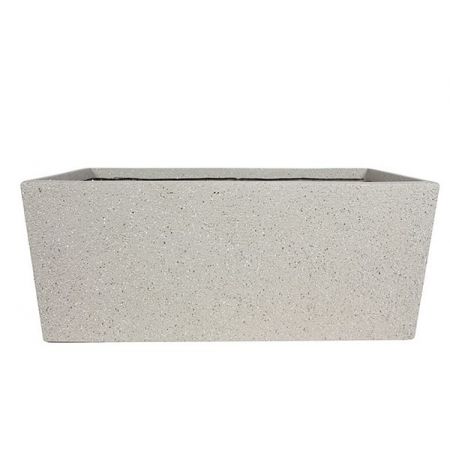 Planter Ivo sand D100x42 H40