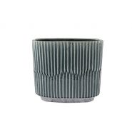 Planter Onno blauw D36x15 H33