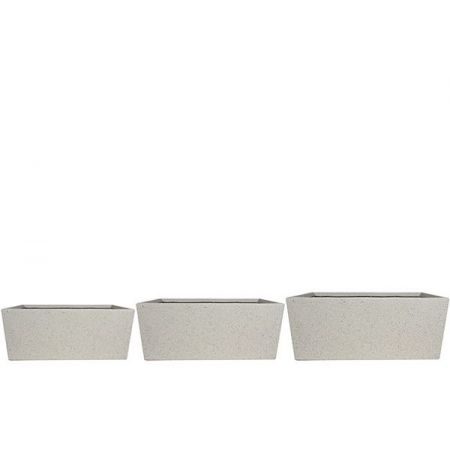 Planter S3 Ivo sand D100x42 H40