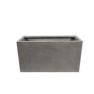 Planter Static grey D90x37 H48