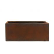 Planter Static rust D150x37 H48