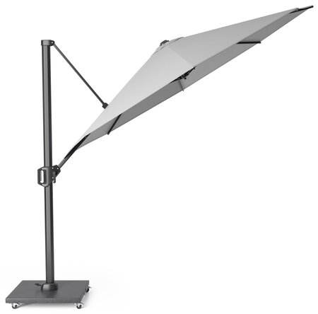 Platinum Zweefparasol Challenger T¹ Ø 350 cm Lichtgrijs - afbeelding 2