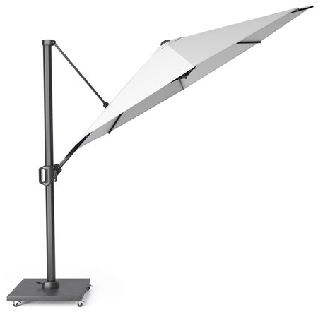 Platinum Zweefparasol Challenger T¹ Ø 350 cm Wit - afbeelding 2