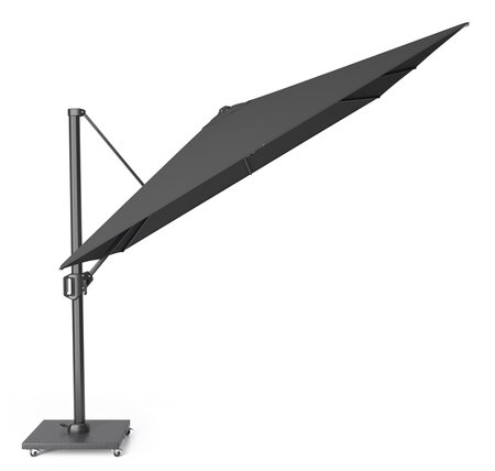 Platinum Zweefparasol Challenger T¹ Premium 300 x 300 cm Faded black - afbeelding 2