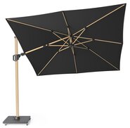 Platinum Zweefparasol Challenger T² Premium 300 x 300 cm Faded black - afbeelding 2