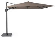 Platinum Zweefparasol Challenger T² Premium 300 x 300 cm Havana - afbeelding 1