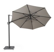 Platinum Zweefparasol Challenger T² Premium Ø 350 cm Manhattan - afbeelding 2