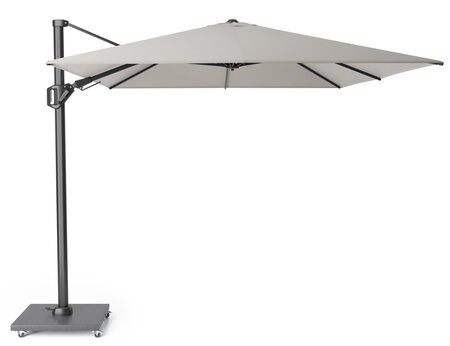 Platinum Zweefparasol Challenger T² Premium 350 x 260 cm Havana - afbeelding 1