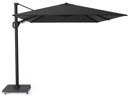 Platinum Zweefparasol Challenger T² Premium 350 x 260 cm Jet black - afbeelding 1