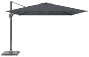 Platinum Zweefparasol Challenger T¹ Premium 350 x 350 cm Faded black - afbeelding 1