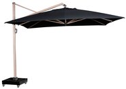 Platinum Zweefparasol Icon Premium 400 x 300 cm Faded black - afbeelding 1