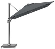 Platinum Zweefparasol Voyager T¹ 250 x 250 cm Antraciet - afbeelding 2