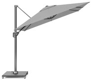 Platinum Zweefparasol Voyager T¹ 250 x 250 cm Lichtgrijs - afbeelding 2