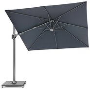 Platinum Zweefparasol Voyager T² 270 x 270 cm Antraciet - afbeelding 2