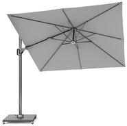 Platinum Zweefparasol Voyager T² 270 x 270 cm Lichtgrijs - afbeelding 2