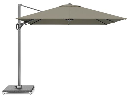 Platinum Zweefparasol Voyager T² 270 x 270 cm Taupe - afbeelding 1