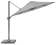 Platinum Zweefparasol Voyager T¹ Ø 300 cm Lichtgrijs - afbeelding 2