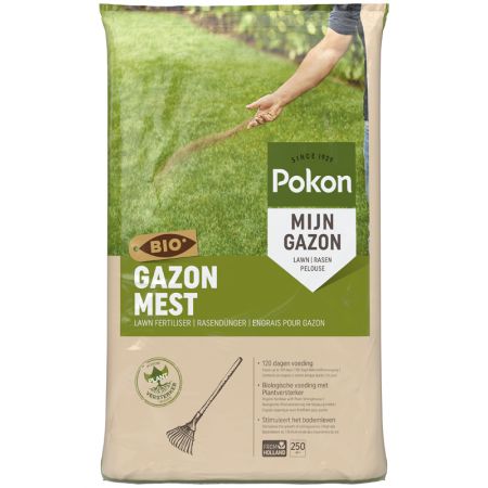 Pokon Bio Gazonmest 250m2 - afbeelding 1